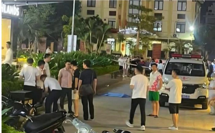 Hiện trường vụ việc.