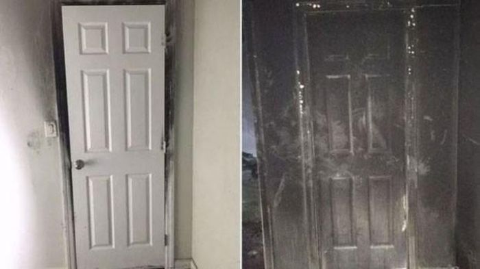 Đóng cửa phòng khi ngủ có thể cứu sống tính mạng của cả gia đình khi hỏa hoạn.