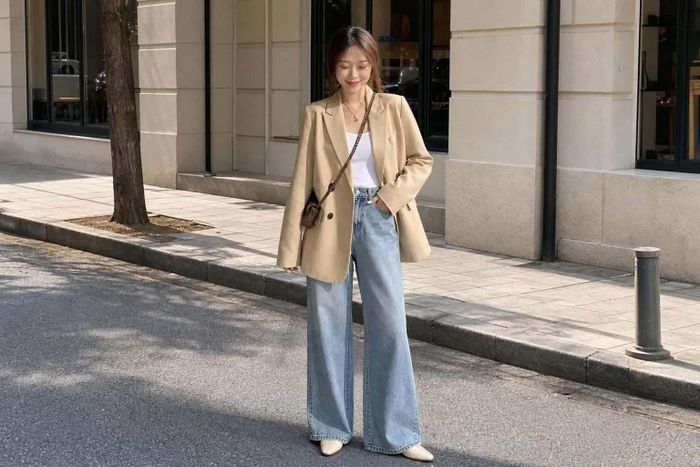  Blazer giúp che bắp tay và tạo đường nét 