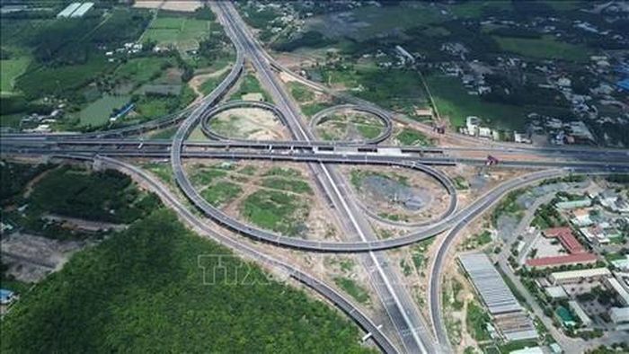 Nút giao Long Thành giữa cao tốc Biên Hòa - Vũng Tàu và cao tốc TPHCM - Long Thành - Dầu Giây