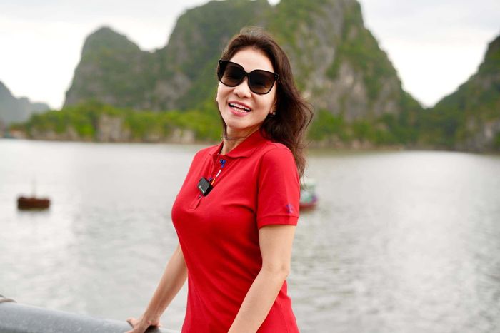 Cô tìm kiếm trải nghiệm mới qua những chuyến đi cùng gia đình.