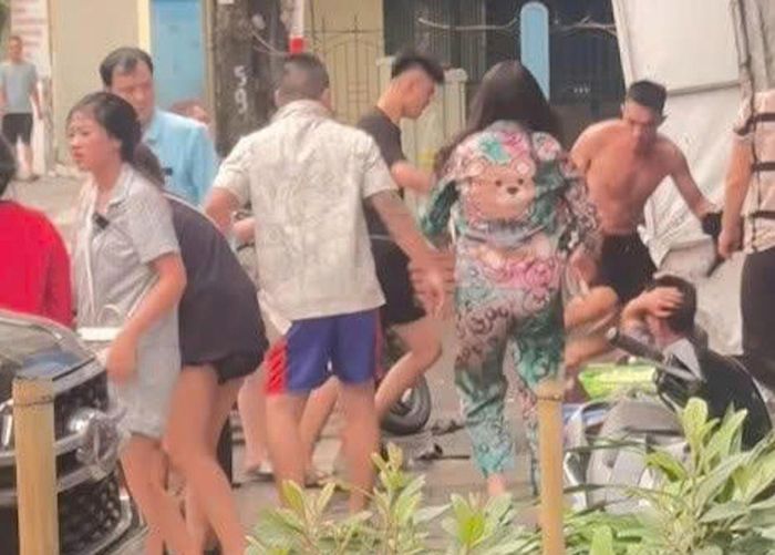 Hiện trường vụ việc.