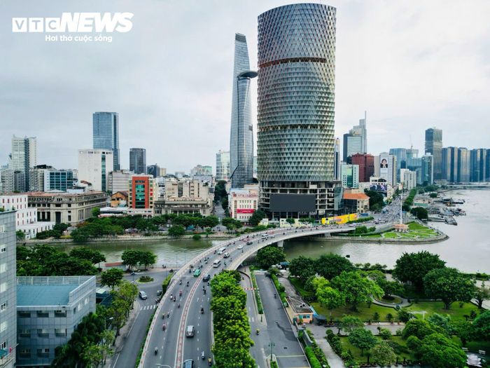 Khu vực Trung tâm tài chính quốc tế TP.HCM sẽ đạt 1 triệu m² văn phòng trong 4 năm tới. (Ảnh: Q.Nguyễn)