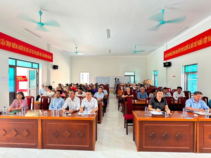 Các đại biểu dự hội nghị. Ảnh: Thanh Hà
