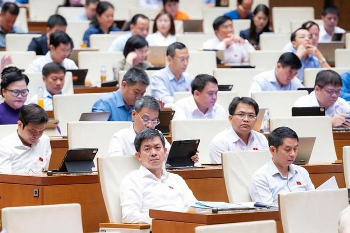 Các đại biểu tham dự Phiên họp. Ảnh: Media Quốc hội