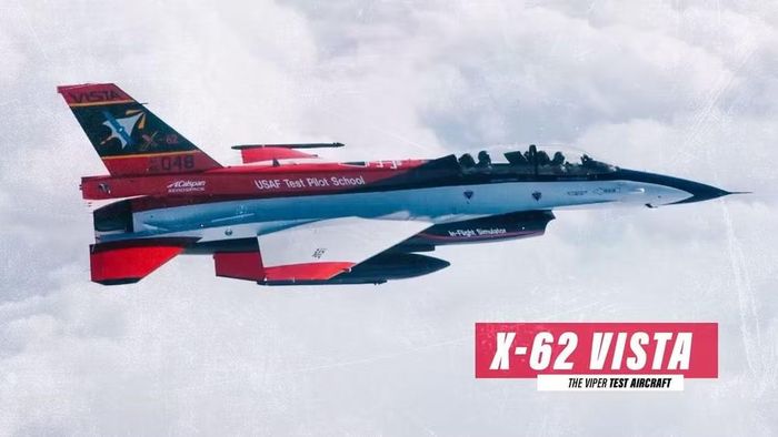 X-62 được phát triển bởi Tập đoàn General Dynamics (nay là Lockheed Martin) và Calspan cho Trường Phi công Thử nghiệm của USAF, chuyến bay đầu tiên của chiếc VISTA diễn ra vào năm 1992.