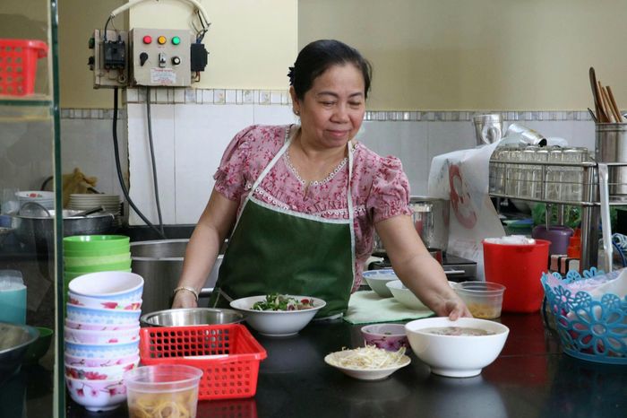 Bà Trương giữ công thức phở trong mấy chục năm. 