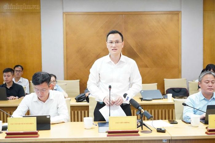 Ông Nguyễn Anh Cương, Phó Cục trưởng Cục Viễn thông - Ảnh: Chinhphu.vn/TG