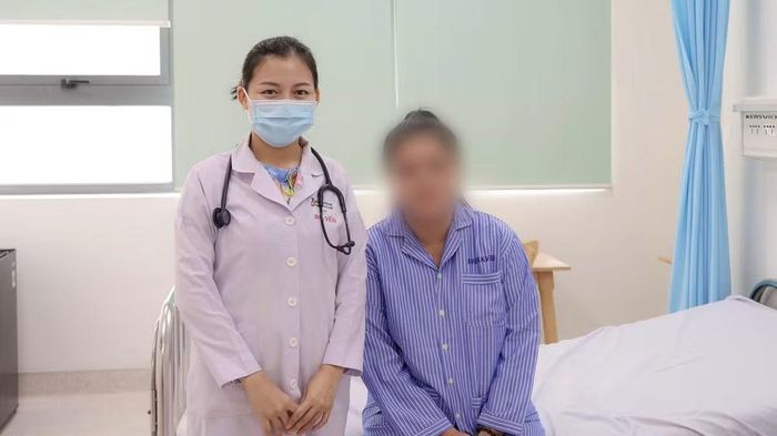 Nữ bệnh nhân đã có thể xuất viện. (Ảnh: Bệnh viện cung cấp)