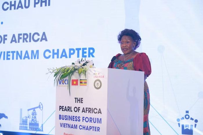 Đại sứ Uganda tại Việt Nam Betty Bigombe. (Ảnh: BTC)