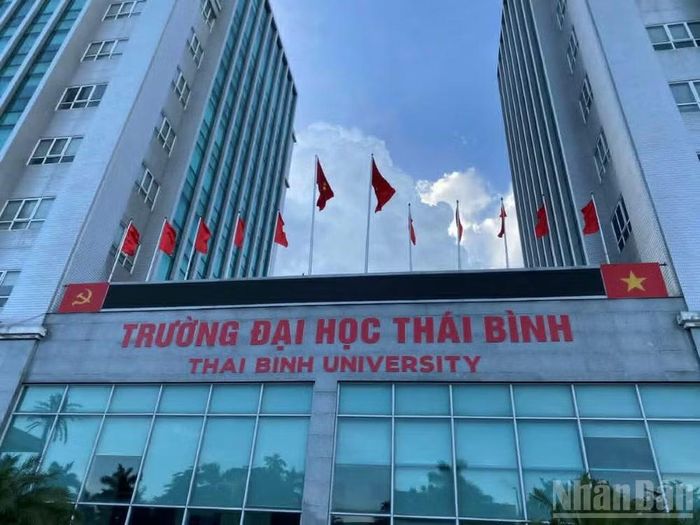 Trường đại học Thái Bình có trụ sở mới.