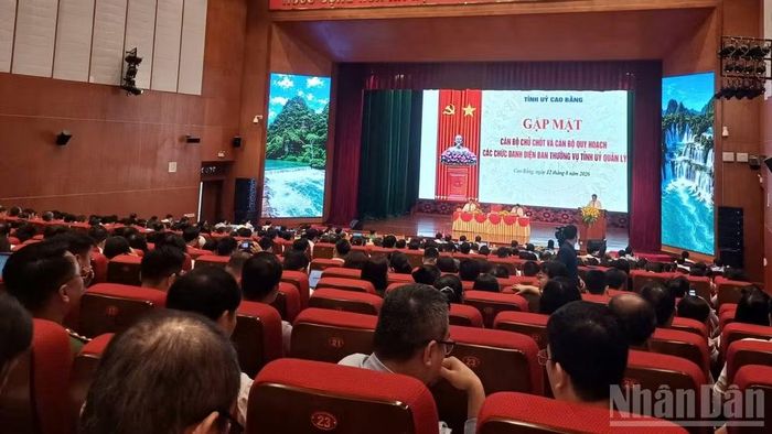 Quang cảnh buổi gặp mặt (Ảnh: Anh Tuấn)