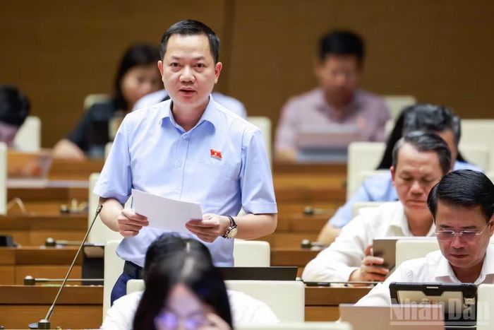 Đại biểu Quốc hội Trịnh Xuân An. (Ảnh: DUY LINH)