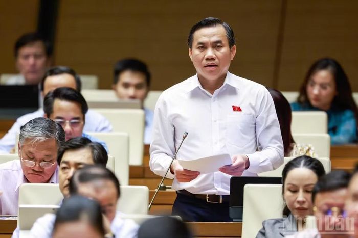 Đại biểu Quốc hội Lê Công Đỉnh. (Ảnh: DUY LINH)