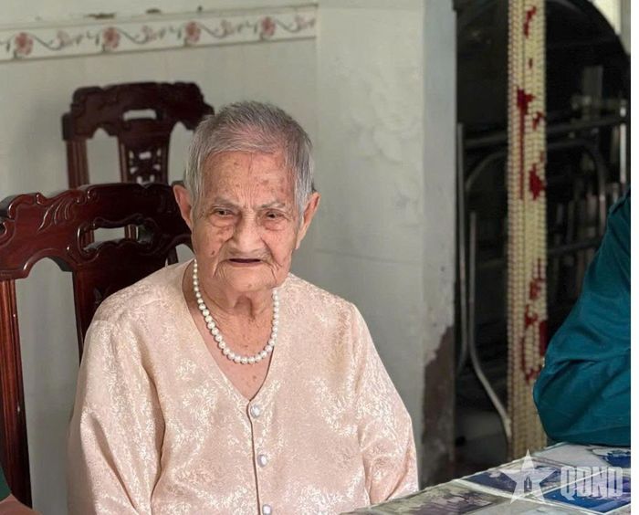 Bà mẹ Việt Nam Anh hùng Phạm Thị Liên.