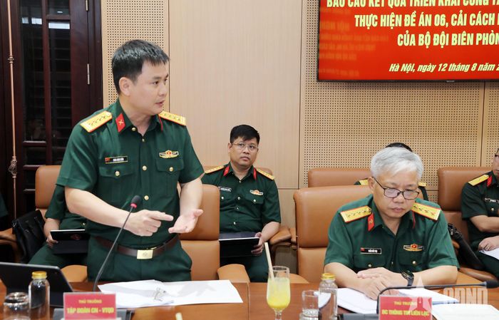 Các đại biểu đóng góp ý kiến tại hội nghị. 