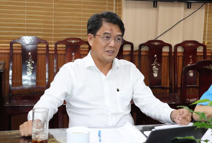  Chủ tịch LĐLĐ TPHCM Bùi Thanh Nhân nêu ý kiến tại buổi họp xét chọn Giải thưởng Tôn Đức Thắng năm 2026. Ảnh: THÁI PHƯƠNG 
