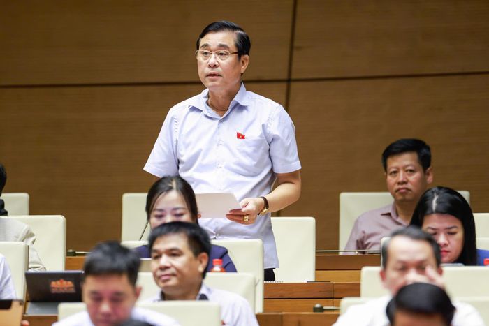  ĐB Nguyễn Cao Sơn (Phú Thọ). Ảnh: VIẾT CHUNG 