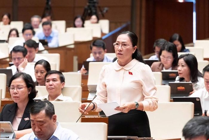  ĐB Nguyễn Thị Yến Nhi (Vĩnh Long). Ảnh: QUANG PHÚC 