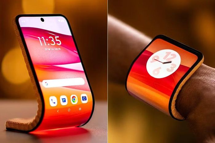 Adaptive Display từng được Motorola trình bày trước đây.