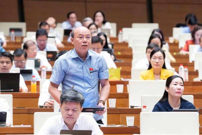Đại biểu Hoàng Văn Nghĩa. Ảnh: Media Quốc hội.