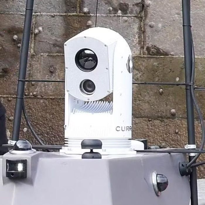 Hệ thống camera trên tàu không người lái K3 Scout. Ảnh: TWZ.