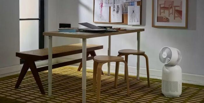Acerpure COOL C3 3-in-1 kết hợp máy lọc không khí, quạt đối lưu và đèn ngủ trong một thiết bị.