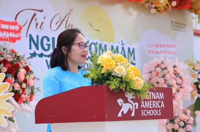 Bà Võ Thị Tuyết Trang, Giám đốc điều hành Trường Phổ thông Việt Mỹ Cần Thơ. Ảnh: NVCC.