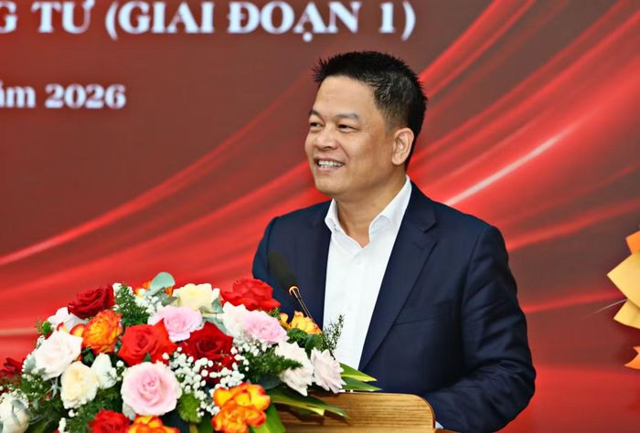 Ông Nguyễn Ngọc Nghị, Phó Tổng Giám đốc T&T Group phát biểu tại lễ ký kết (Ảnh: Anh Chiến).