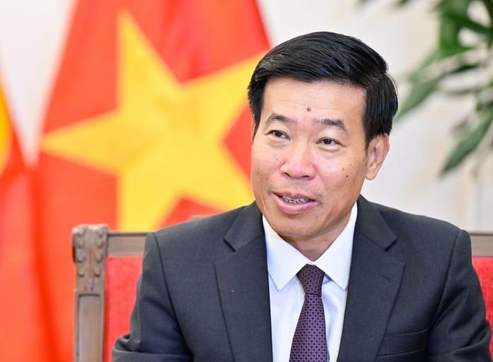 Thứ trưởng Ngoại giao Nguyễn Mạnh Cường. Ảnh: Mofa