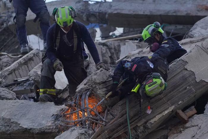 Số người chết vì động đất khốc liệt ở Colombia đã lên tới 254. (Ảnh: AP)