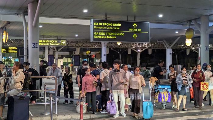 VATM thống kê, có 19 chuyến bay bị ảnh hưởng. Ảnh: Hữu Huy.