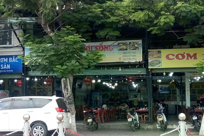 Quán hải sản tươi sống Thạnh Sương (địa chỉ 100-102 đường Trần Phú).