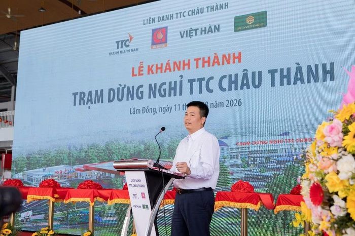 Theo ông Trần Đức Trung – Đại diện Cục đường bộ Việt Nam, Trạm dừng nghỉ TTC Châu Thành góp phần bổ sung hạ tầng dịch vụ thiết yếu trên tuyến cao tốc