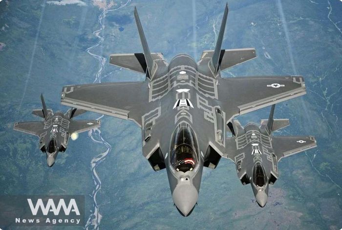 Siêu tiêm kích thế hệ thứ năm F-35 của Mỹ. Ảnh: WANA