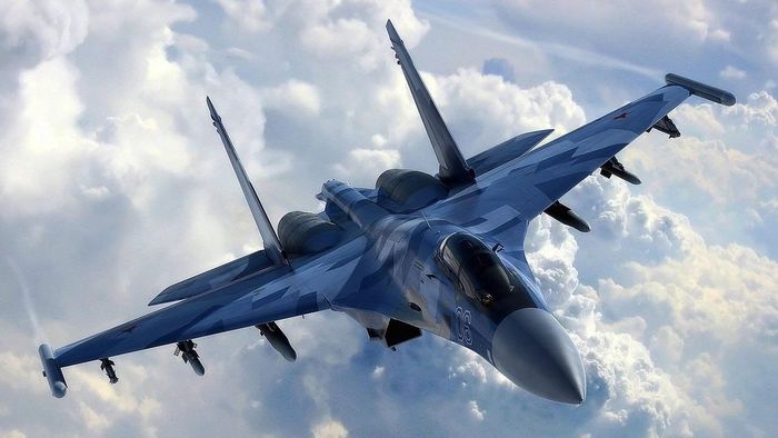 Hình ảnh mô phỏng về tiêm kích Su-35 của Nga. (Nguồn ảnh: Creative Commons/19fortyfive.com)