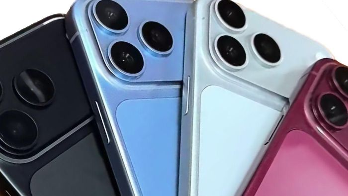 Các tùy chọn màu của iPhone 18 Pro. Ảnh: Sonny Dickson/X