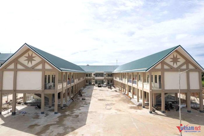 Dãy phòng học cấp 1. Ảnh: Hải Dương