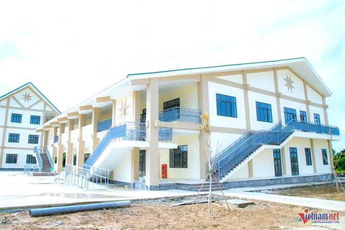 Khu nhà ăn. Ảnh: Hải Dương