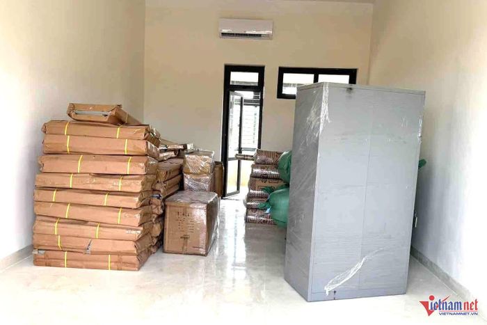 Phòng nội trú của học sinh. Ảnh: Hải Dương