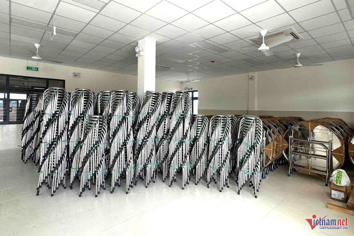 Bên trong phòng ăn. Ảnh: Hải Dương