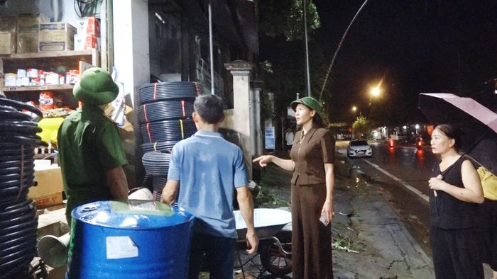 Xã Quan Sơn tập trung di dời, ổn định cuộc sống của các hộ gia đình bị ảnh hưởng bởi sạt lở. Ảnh: XQS
