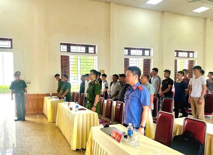 Quang cảnh buổi tuyên truyền.