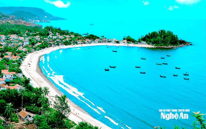 Vẻ đẹp biển Quỳnh. Ảnh tư liệu: Hồ Nhật Thanh