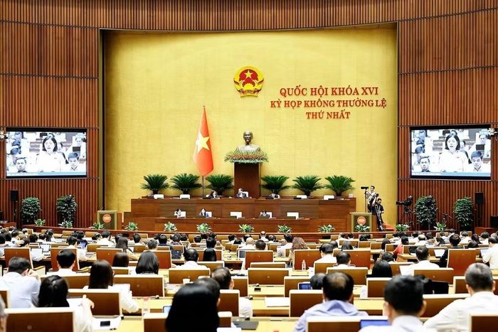 Quang cảnh phiên họp. (Ảnh: Doãn Tấn/TTXVN)