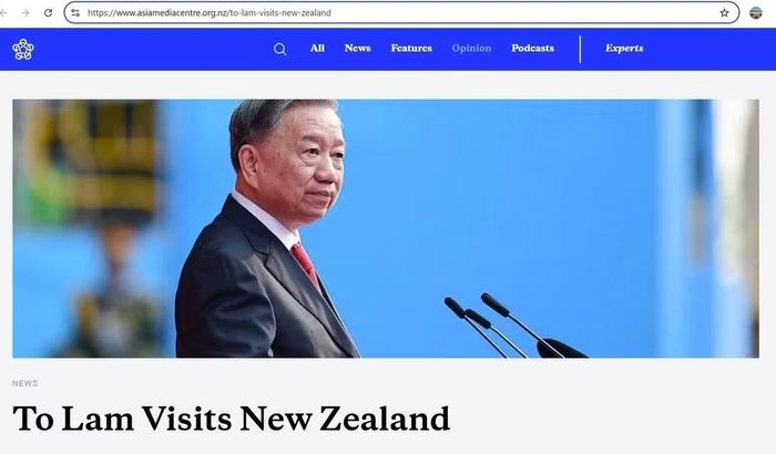 Bài phân tích trên trang mạng của Asia Media Centre. (Ảnh: TTXVN phát)