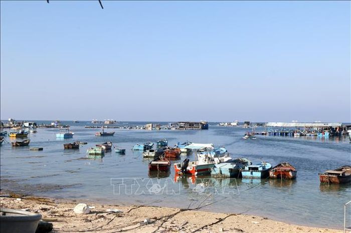 Bãi Phủ (thôn Triều Dương) có độ sâu 5m nước đáp ứng cho tàu cá có chiều dài lớn nhất đến 30m có thể ra, vào, neo đậu an toàn.