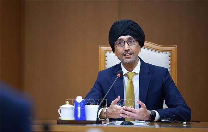 Đại sứ Singapore tại Việt Nam Rajpal Singh phát biểu. Ảnh: Dương Giang/TTXVN