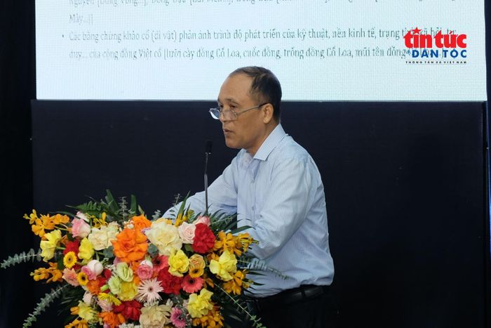 PGS.TS Vũ Văn Quân, Trường Đại học Khoa học Xã hội và Nhân văn, Đại học Quốc gia Hà Nội, cho biết Cổ Loa đáp ứng tốt các tiêu chí về giá trị văn hóa tiềm năng.