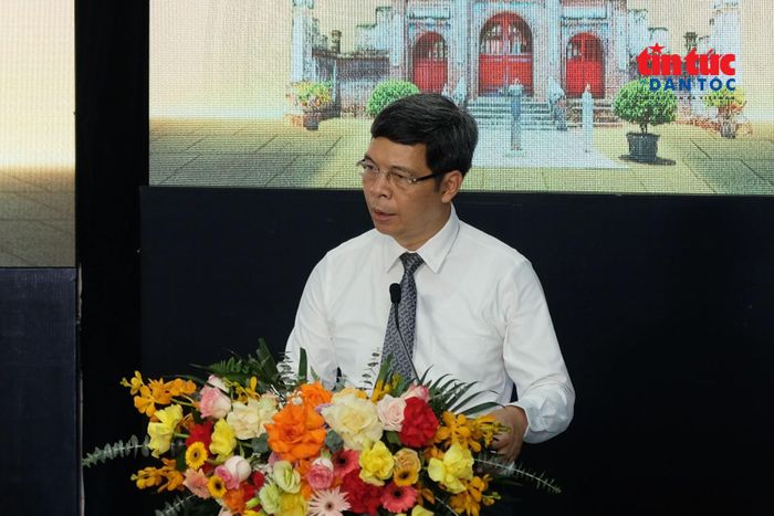 Giám đốc Trung tâm Bảo tồn Di sản Thăng Long - Hà Nội Nguyễn Thanh Quang nhận định Cổ Loa là di tích đặc biệt quan trọng.